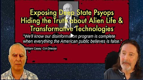 Dan Willis: Exposing Deep State PSYOPs Hiding the Truth About Alien Life & Transformative...