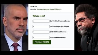 Dr. Cornel West Event Starting At $100 Has Peter Daou Being Viewed With More Suspicion & Tone Deaf