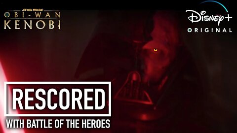Obi-Wan vs. Darth Vader II | with Episode 3 Music