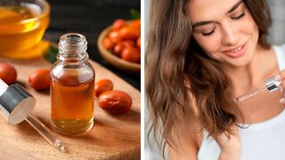 MISTURE ÓLEO DE ARGAN E JOJOBA PARA CRESCER O CABELO MAIS RÁPIDO, REDUZIR A OLEOSIDADE E MUITO MAIS