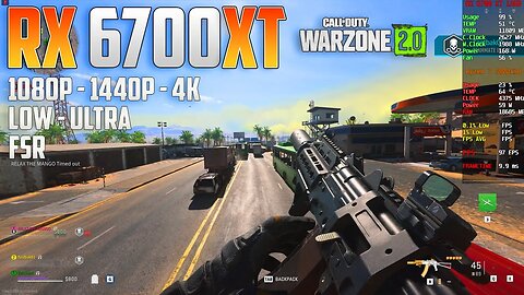 Warzone 2 Season 6 on the RX 6700 XT | 4K - 1440p - 1080p | Ultra & Low | FSR