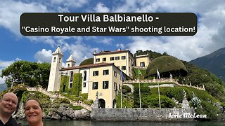 Lake Como Italy Villa del Balbianello Star Wars and James Bond Films