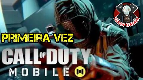 JOGANDO PELA PRIMEIRA VEZ CALL OF DUTY MOBILE - MODO TDM