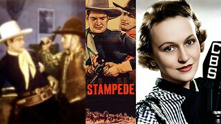 STAMPEDE (1936) Charles Starrett, Finis Barton & J.P. McGowan | Drama, Western | COLORIZED