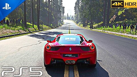 (PS5) Gran Turismo 7 IS BEAUTIFUL - Ferrari 458 Italia Gameplay Realistic Graphics [4K HDR 60FPS]