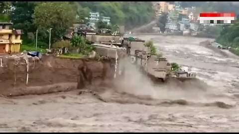 Floods and landslides hit Dharchula, Pithoragarh.