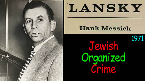 Lansky - Hank Messick 1971 Jewish Organized Crime JOC - mafia