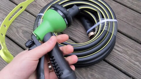 Unboxing: TOP DOG Rubber Garden Hose 30 ft, Heavy Duty Durable Triple Latex Core Hose