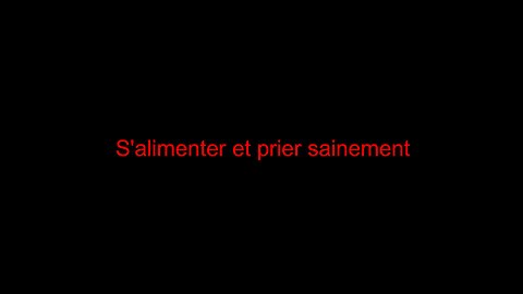 S'alimenter et prier sainement