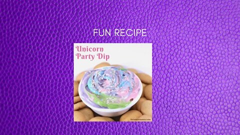 Maggie’s Dessert Corner Unicorn Dip