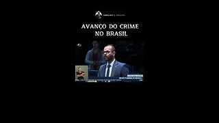 Avanço do crime no Brasil