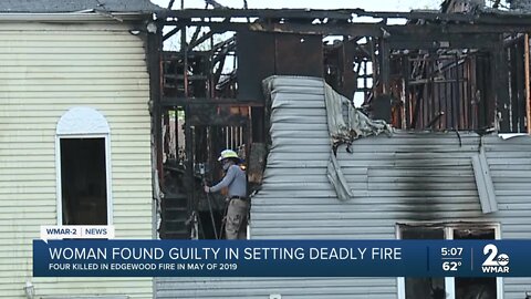 63-year-old woman found guilty of arson and murder