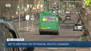 MCTS meeting on potential route changes