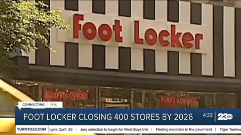 Foot Locker closing more than 400 stores in malls