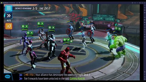 MSF War Live: Power Armor vs Secret Avengers + Hulk & Cap