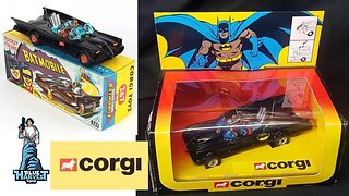 THE BEST TOY EVER? THE CORGI BATMOBILE #batman #corgi