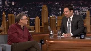 Bill Gates and Jimmy Fallon Drink Poop Water (2015)