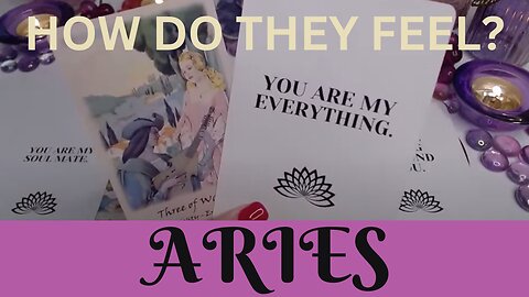 ARIES ♈💖THEY'RE NOT AFRAID TO COMMIT🔥🤯THIS PERSON WANTS MORE W/YOU🔥🪄ARIES LOVE TAROT💝