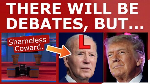 Biden FINALLY Agrees to DEBATE Trump! But...