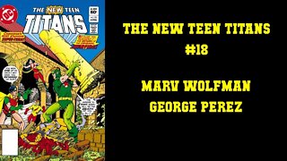 The New Teen Titans #18 - Compressed Storytelling Was Common in the 80's