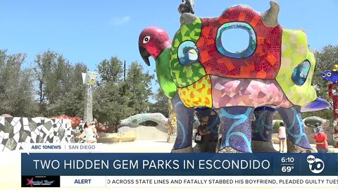 Two hidden gem parks in Escondido