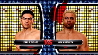 UFC Undisputed 3 Gameplay Josh Koscheck vs Paulo Thiago (Pride)