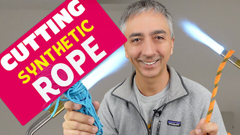 How to Cut Synthetic Rope and Paracord Properly and Fast (4k UHD)
