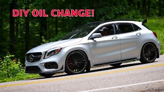 2019 Mercedes GLA45 AMG oil change - do it yourself and save big!