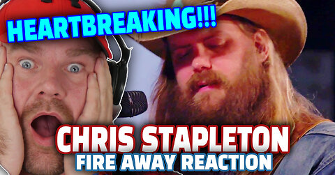 Chris Stapleton - Fire Away REACTION | Beautiful song, HEARTBREAKING video! TRIGGER WARNING! |