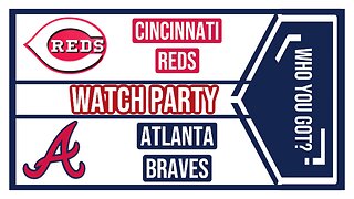 Atlanta Braves vs Cincinnati Reds Live Watch Party 04/12/23