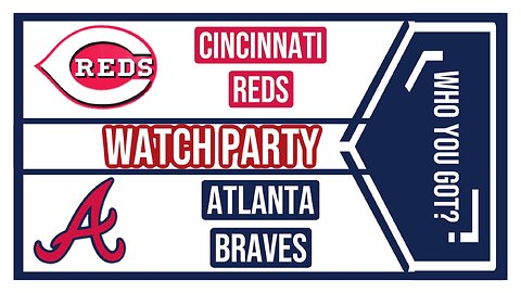 Atlanta Braves vs Cincinnati Reds Live Watch Party 04/12/23