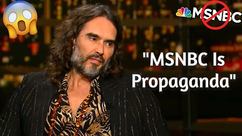 Russell Brand Owns John Heilemann and MSNBC on Live National Television!
