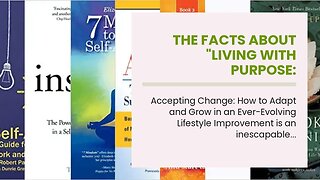 The Facts About "Living with Purpose: Discovering Your True Passion and Making it a Lifestyle"...