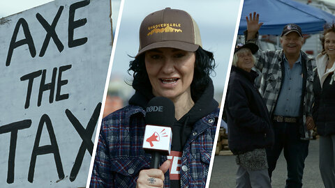 Carbon tax protest west of Calgary shows no signs of ending