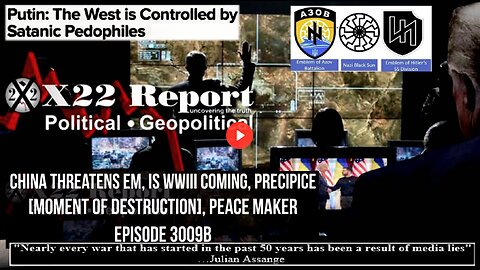 Ep. 3009b - China Threatens EM, Is WWIII Coming, Precipice [Moment Of Destruction], Peace Maker