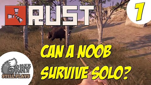 Rust: New Update | Can a Noob Survive a Crowded Modded PVP Server Solo? | Part 1 Gameplay Let's Play