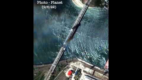 Satellite Photo of Zatoka Bridge (09/06)