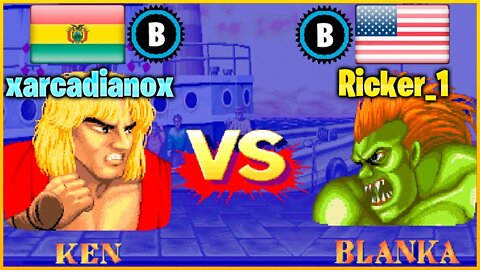 Street Fighter II': Champion Edition (xarcadianox Vs. Ricker_1) [Bolivia Vs. U.S.A]