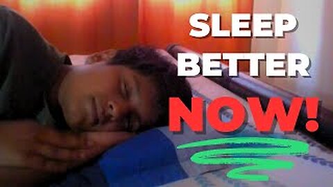 SLEEP BETTER NOW! 8 HACKS to help you SLEEP BETTER!