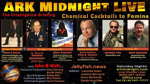 The Intelligence Briefing / Chemical Cocktails to Famine - John B Wells LIVE
