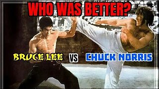 Bruce Lee vs Chuck Norris | Who Was Better?