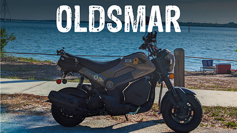 Riding my Honda Navi through a UNIQUE SMALL TOWN founded by an AUTOMOTIVE GENIUS | OLDSMAR