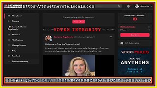 TRUE THE VOTER INTEGRITY NOVEMBER 14th, 2022