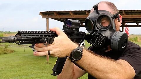 Shooting with a GAS MASK? Mira Safety CM-7M