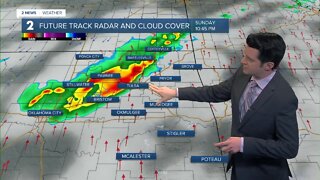 Storms increase tonight