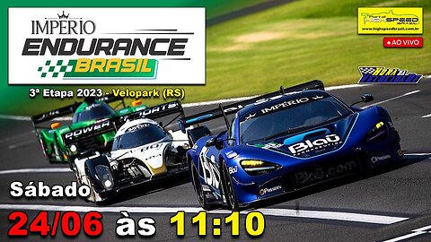 IMPÉRIO ENDURANCE BRASIL | 3ª Etapa 2023 | Velopark (RS) | Ao Vivo