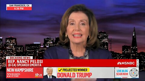 Nancy Pelosi Claims Donald Trump has Cognitive Disorders, then Confuses him with Joe Biden