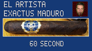 60 SECOND CIGAR REVIEW - El Artista Exactus Maduro