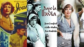 BAJO LA LLUVIA (1932) Joan Crawford, Walter Huston, Fred Howard | Drama | blanco y negro