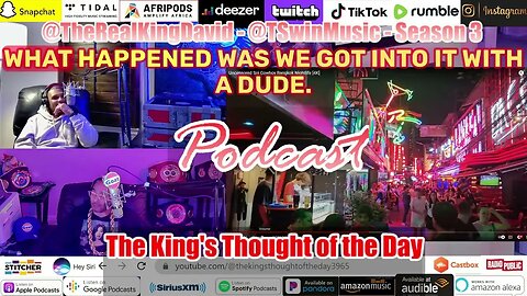 1 Night in Bangkok 2 - Hanging Out with Dave in Thailand - Feat. Darrell - #passport #thailand #bkk